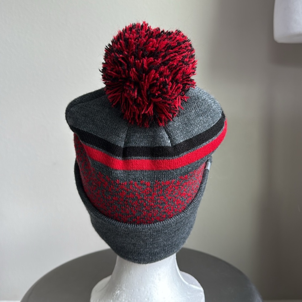 University of Utah , Utes  gray, black& red beanie - Picture 3 of 5